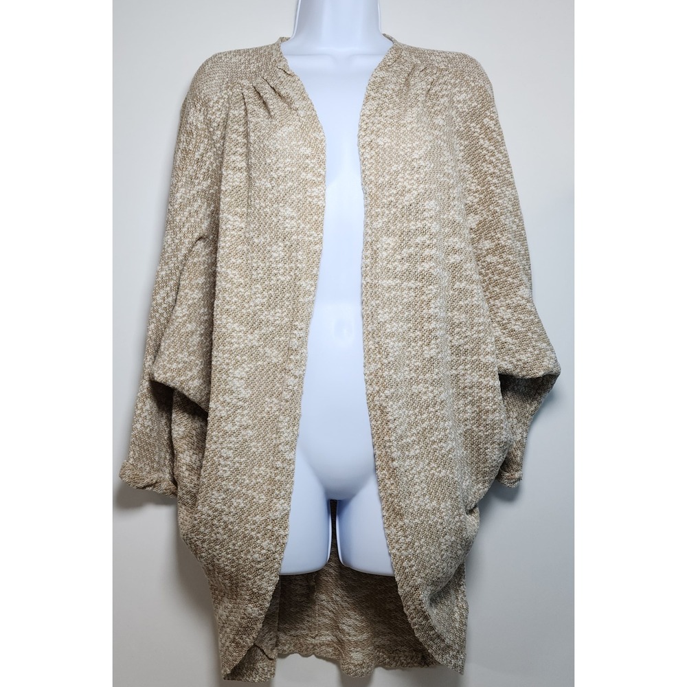 Free People Women's Knit Open Cardigan Boho Oversized Dolman Layering Size OS‎